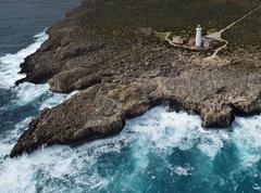 Lighthouse at Plemmirio Marine Protected Area