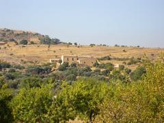 Agrigente landscape in Sicily