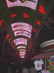 Viva Vision light show on Fremont Street, Las Vegas