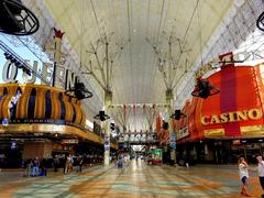 Fremont Street, Las Vegas at night