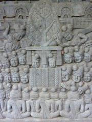 Copy of Barhut Relief at Wat Umong Putthatham in Chiang Mai