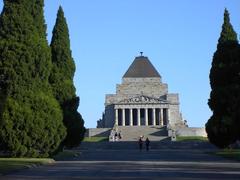 Shrine of Remembrance in Melbourne