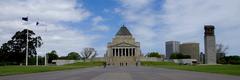 Shrine of Remembrance from the north