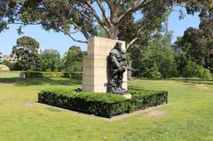 Driver & Wipers Memorial by Charles Sargeant Jagger in Shrine of Remembrance, Melbourne