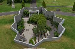 South west courtyard of Shrine of Remembrance