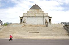 Shrine of Remembrance from the east near the legacy garden