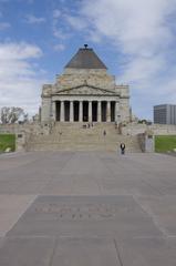 Shrine of Remembrance from the north