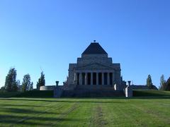 Shrine of Remembrance in Melbourne