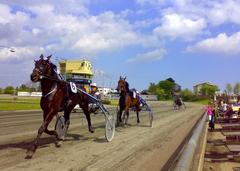 Horse racing at Charlottenlund Racetrack