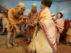 Diorama of Mahatma Gandhi Leading the 1930 Salt Satyagraha