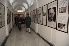 Defense Secretary Dr. Mark T. Esper visits the Gandhi Smriti museum and garden in New Delhi, India