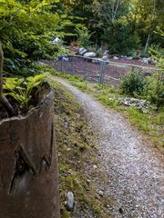 Scenery and animals of Langenau Wild Park Zurich