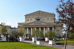 General view of the Bolshoi Theatre and Theatre Square