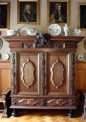 Neo-Baroque cabinet from the 19th century in Fiandre