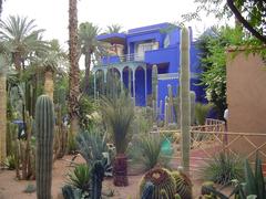 Blue villa in Majorelle Garden