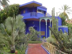 Blue villa in Majorelle Garden