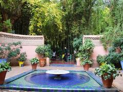 Majorelle Garden in Marrakesh, Morocco