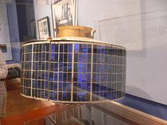 Syncom satellite at the Huntington Library exhibition