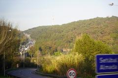 Cape Roca Highway in Portugal with scenic Atlantic Ocean view