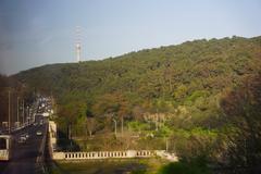 View of Cape Roca Highway in Portugal with a scenic coastline