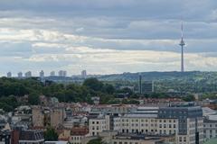 Vilnius viewed from Gediminas' Tower