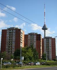 Karolinishkes district view in Vilnius