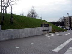 Vilnius massacre memorial near Vilnius TV Tower