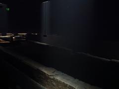 interior view of London Mithraeum, an ancient Roman temple