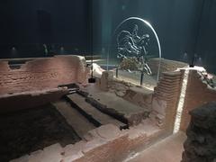 London Mithraeum ancient Roman temple ruins