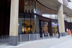 Entrance to the London Mithraeum visitor's centre