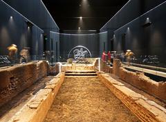 restored Roman Temple of Mithras under Bloomberg Building