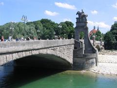 Wittelsbacherbrücke bridge in Munich