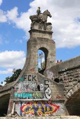 Wittelsbacherbrücke in Munich, Bavaria