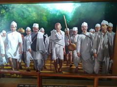 Quit India Movement photo at Gandhi Memorial, Sabarmati Ashram, Ahmedabad