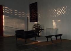 Mahatma Gandhi's room at Sabarmati Ashram in Ahmedabad