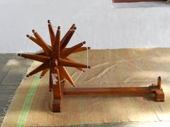 Bapu's charkha at Gandhi Ashram