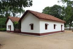 Backside View of Hridaya Kunj at Sabarmati Ashram