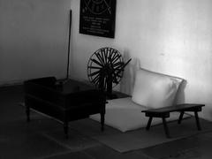 Gandhi Bapu's study room