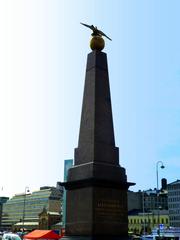 Helsinki Kaisarinna Alexandralle Suomen Pääkaupungissa monument