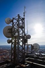 Antennas of Žižkov broadcasting tower