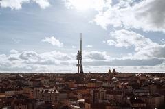 Žižkov Television Tower in Prague