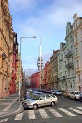 Žižkov Television Tower in Prague