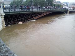 Flooding of the Seine River in Paris