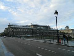 Pont d'Arcole and Hôtel-Dieu in Paris