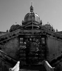 Cathedral of Saint Mary Major viewed from Mazenod Street in Marseille