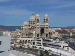 Cathédrale de la Major de Marseille viewed from MuCEM