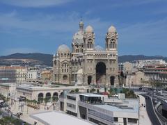 Cathédrale de la Major de Marseille viewed from MuCEM