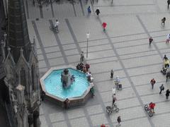 Fish Fountain in Marienplatz, Munich