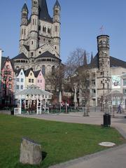 Fischmarkt with Stapelhaus in Cologne's Old Town