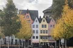 Autumn atmosphere in Cologne Old Town